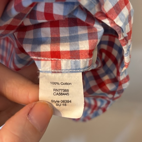 J. Crew plaid button down size medium - Picture 4 of 5